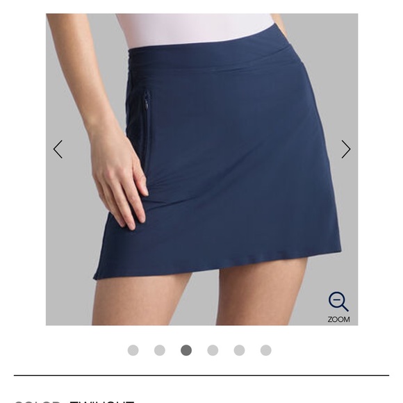 G/FORE Navy Skort with UPF 50+